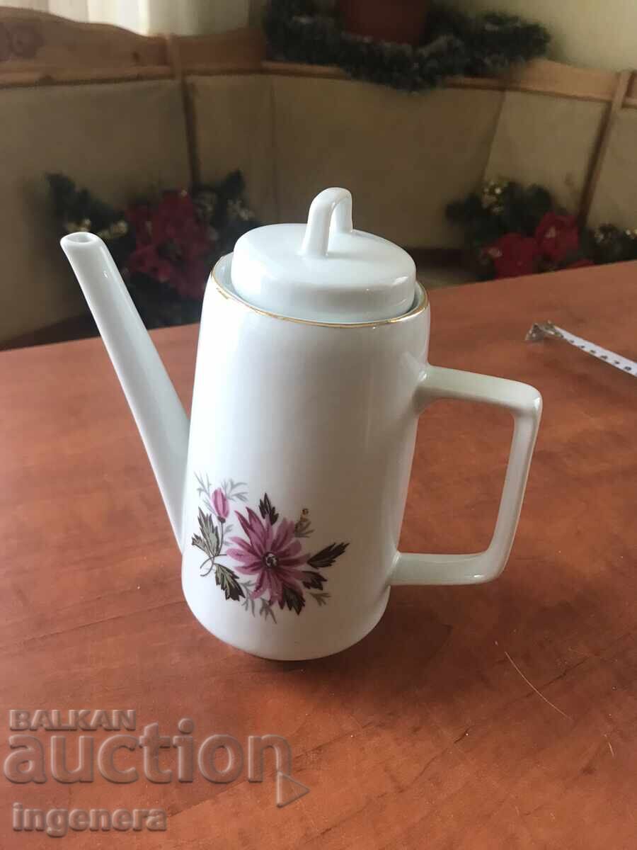 PORCELAIN POT KETTLE BULGARIA PORCELAIN POT KETTLE BULGARIA