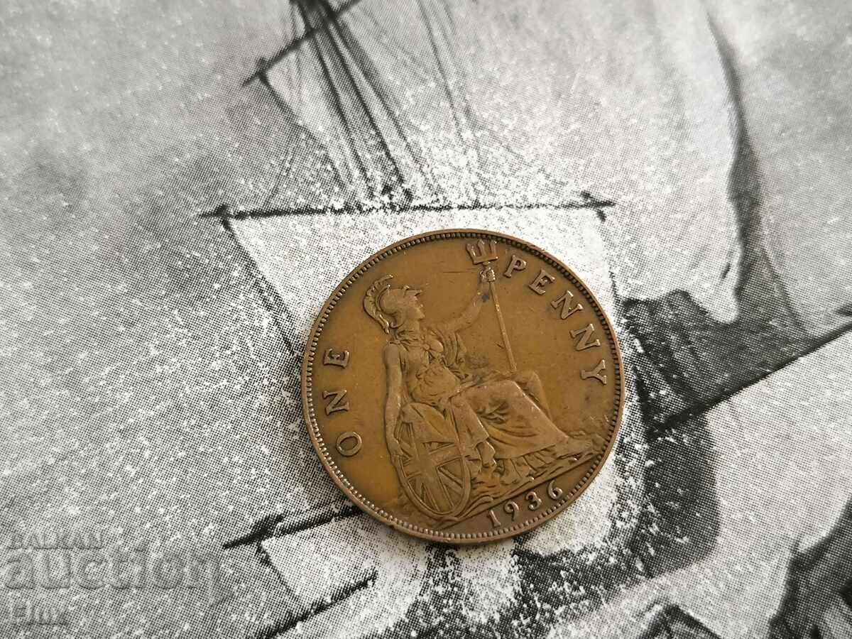 Coin - Great Britain - 1 penny | 1936 Coin - Great Britain - 1 penny | 1936