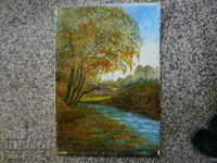 Landscape m.b.canvas 45x65cm.