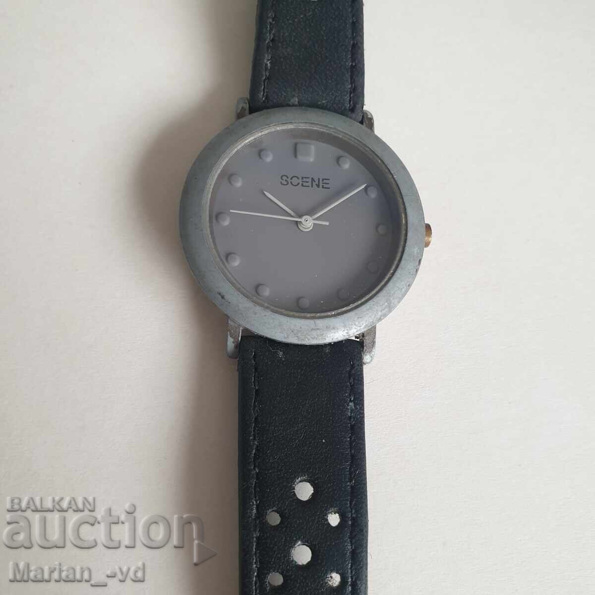 Auction Quartz wristwatch Scene Auction Quartz wristwatch Scene