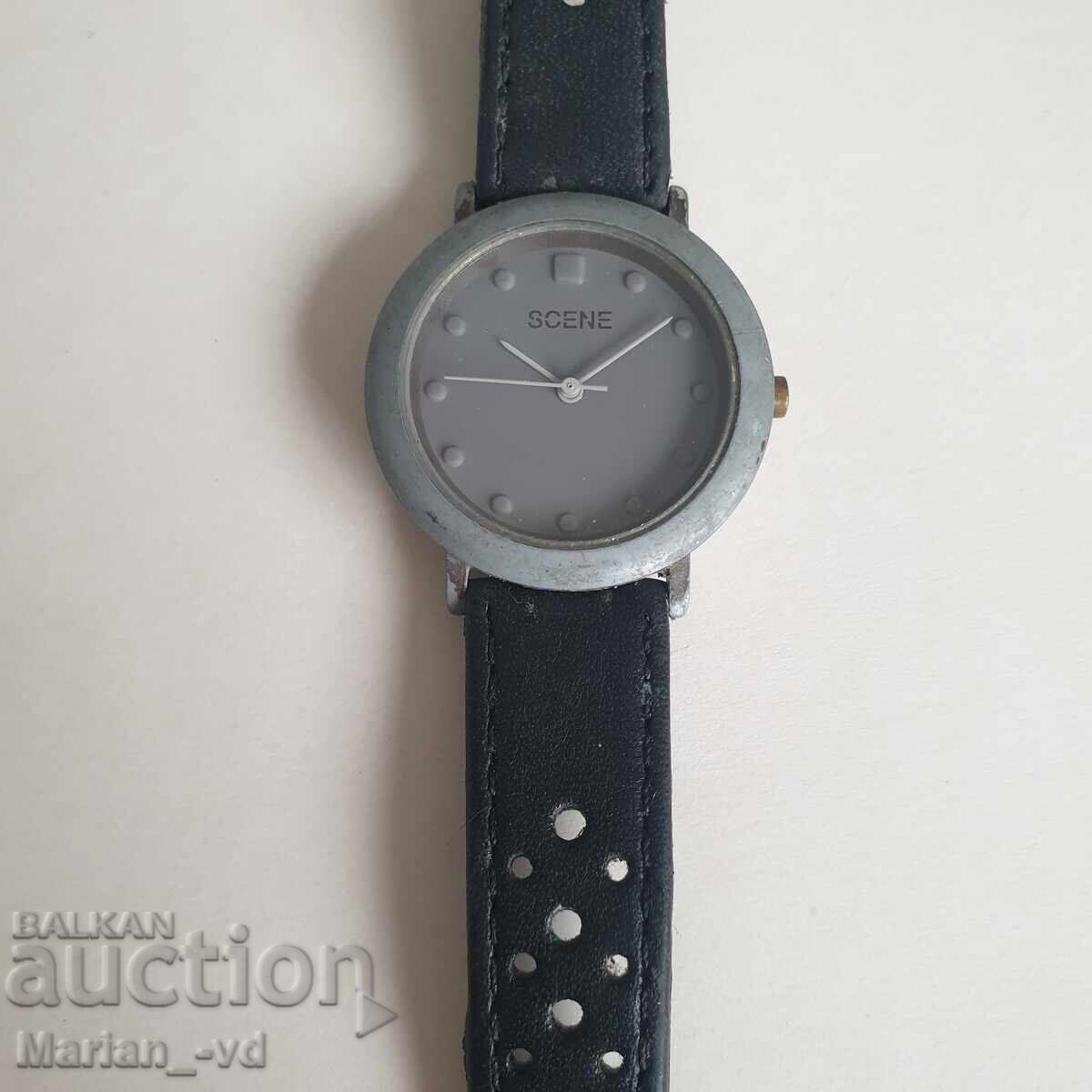 Delivery of Quartz wristwatch Scene Delivery of Quartz wristwatch Scene
