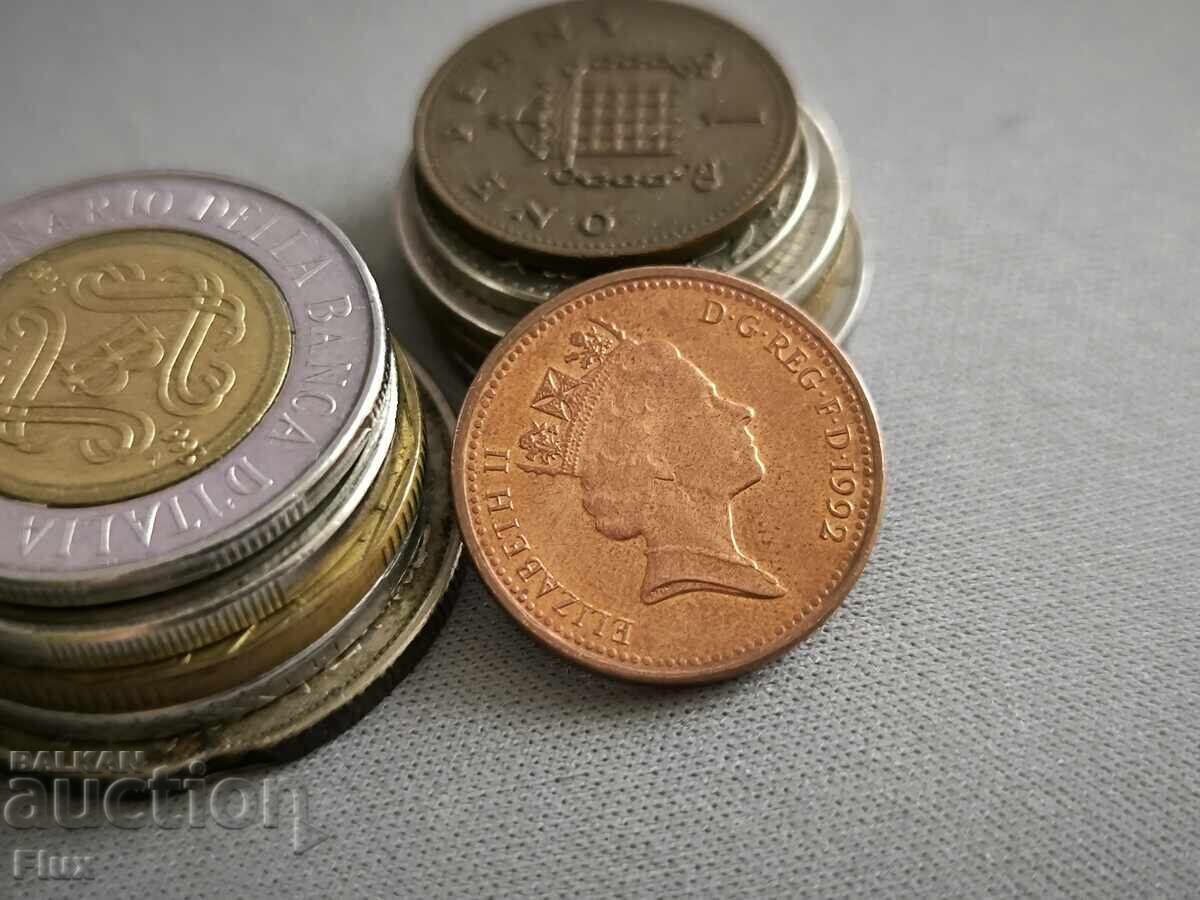 Coin - Great Britain - 1 penny | 1992 with price 0.85 BGN | € 0.43 Coin - Great Britain - 1 penny | 1992 with price 0.85 BGN | € 0.43