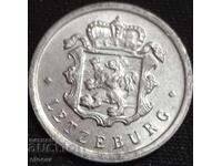 25 centimes Luxembourg 1970