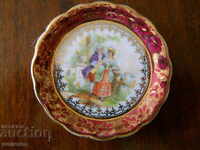 Porcelain saucer LIMOGES - France