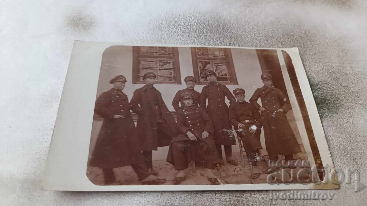 Photo Panagyurishte Students in uniforms 1928 Photo Panagyurishte Students in uniforms 1928