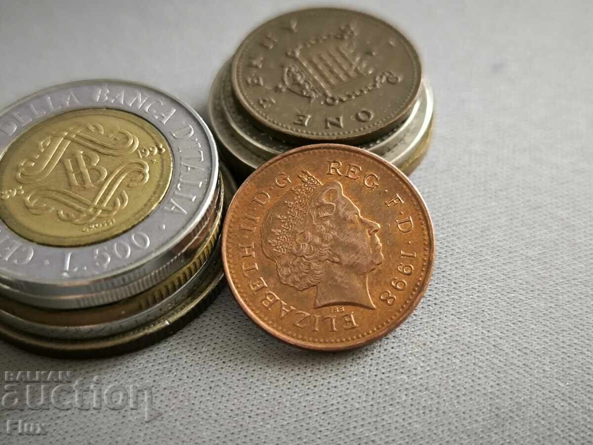 Coin - Great Britain - 1 penny | 1998 with price 1.00 BGN | € 0.51 Coin - Great Britain - 1 penny | 1998 with price 1.00 BGN | € 0.51