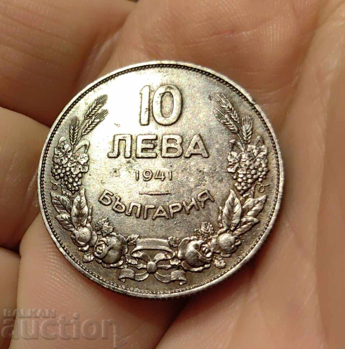 Delivery of 10 leva 1941 Bulgaria - Excellent Delivery of 10 leva 1941 Bulgaria - Excellent