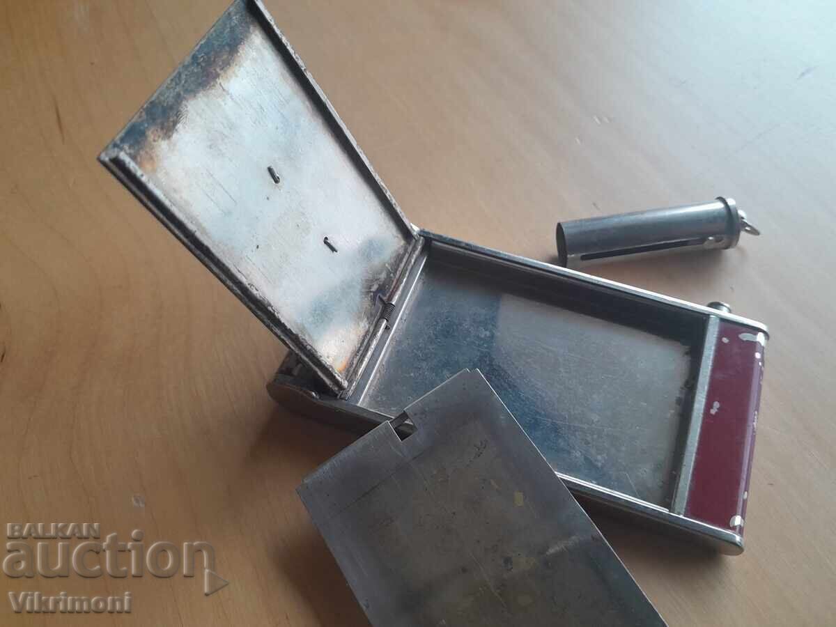 Vintage powder compact, mirror, box, lipstick, - 5 Vintage powder compact, mirror, box, lipstick, - 5