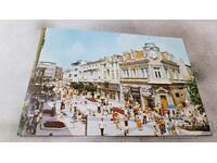 Postcard Varna The Center 1985