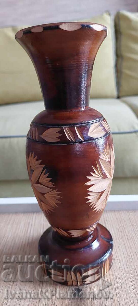 Σκάλισμα βάζου, ύψος 22 cm με τιμή € 13.00 | 25.43 BGN Σκάλισμα βάζου, ύψος 22 cm με τιμή € 13.00 | 25.43 BGN