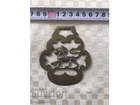 BUILDING APPLICATION BRONZE FIGURE PANEL SIGN DECORATION EMBLEM