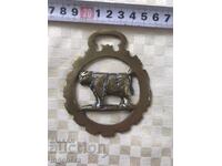 BUILDING APPLICATION BRONZE FIGURE PANEL SIGN DECORATION EMBLEM