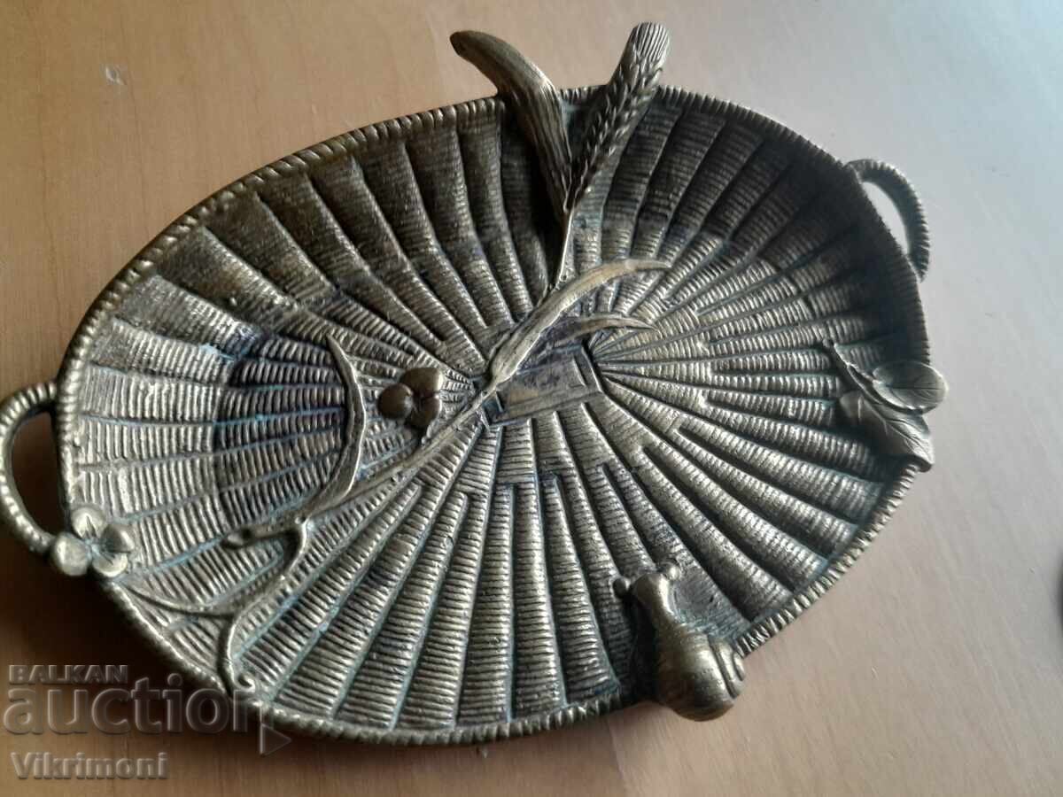 Secession, Art Nouveau, bronze, figurative vessel Secession, Art Nouveau, bronze, figurative vessel