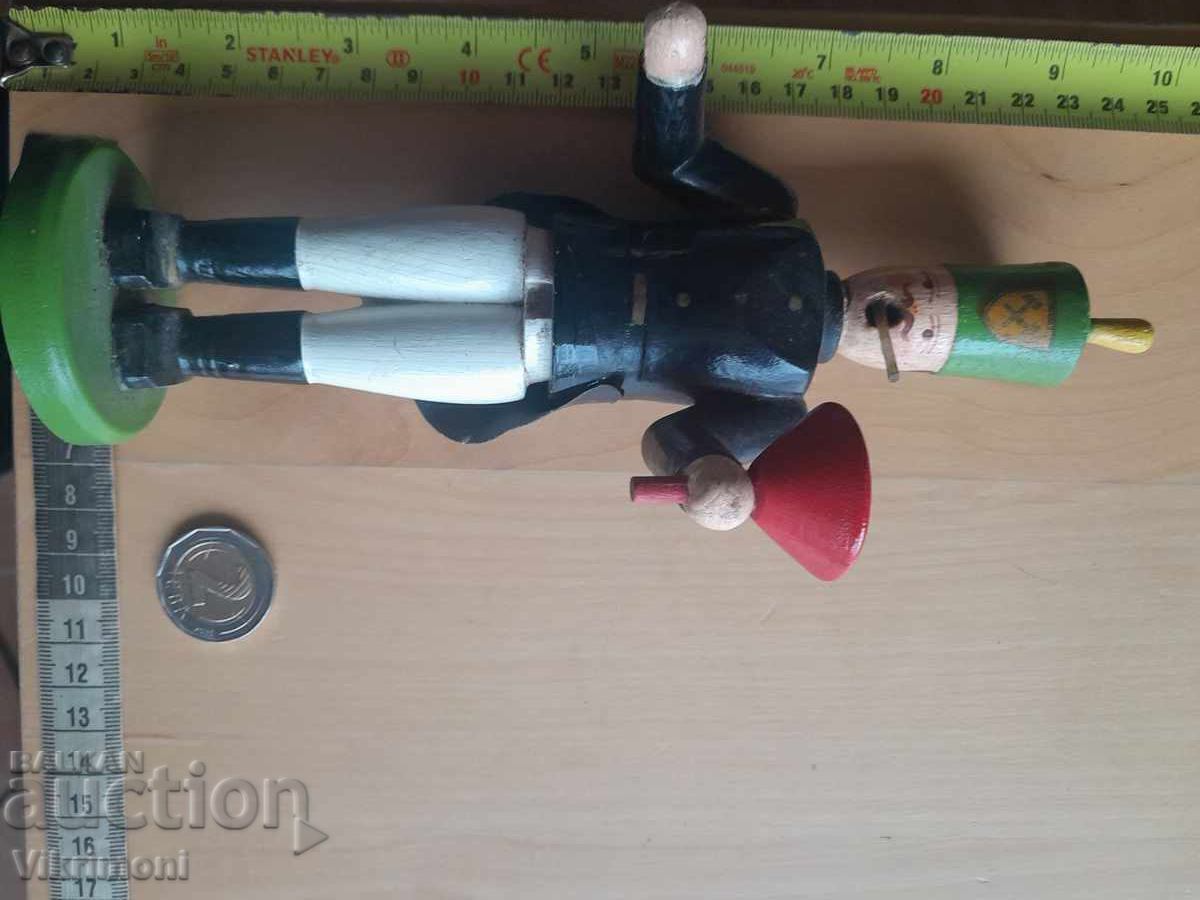 Candlestick, German soldier, wooden, figure, with price € 23.01 | 45.00 BGN