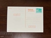 GDR Postcard Double