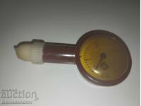 Old GDR pressure gauge made of bakelite