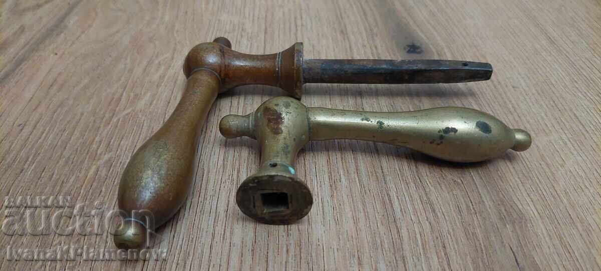 Vintage bronze door handles for collectors - 5 Vintage bronze door handles for collectors - 5