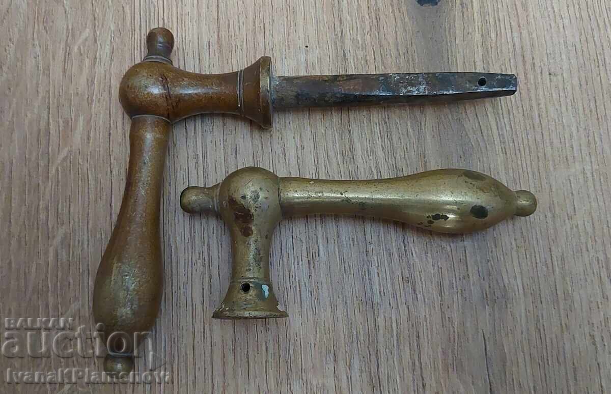 Vintage bronze door handles for collectors - 6