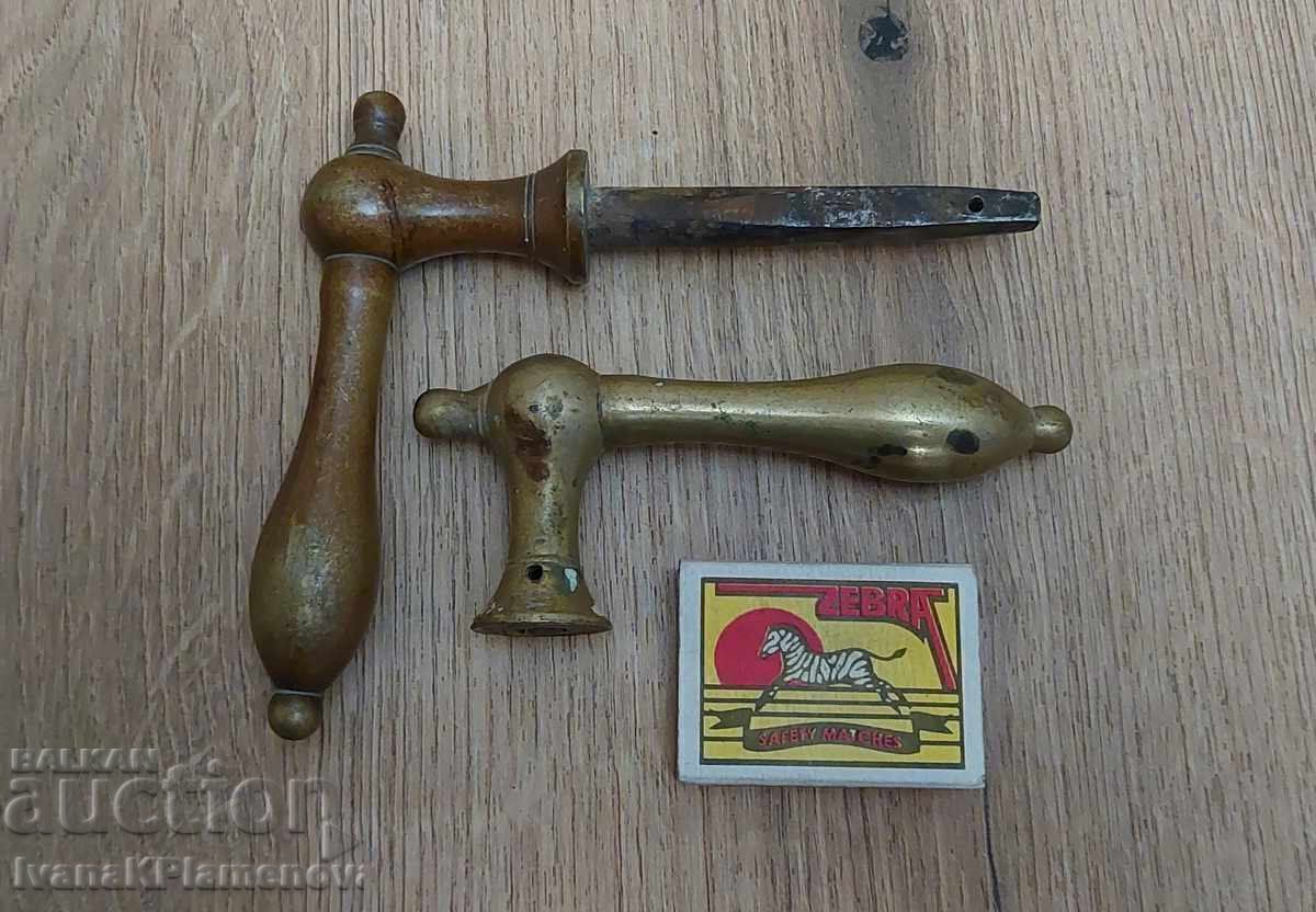 Vintage bronze door handles for collectors - 7