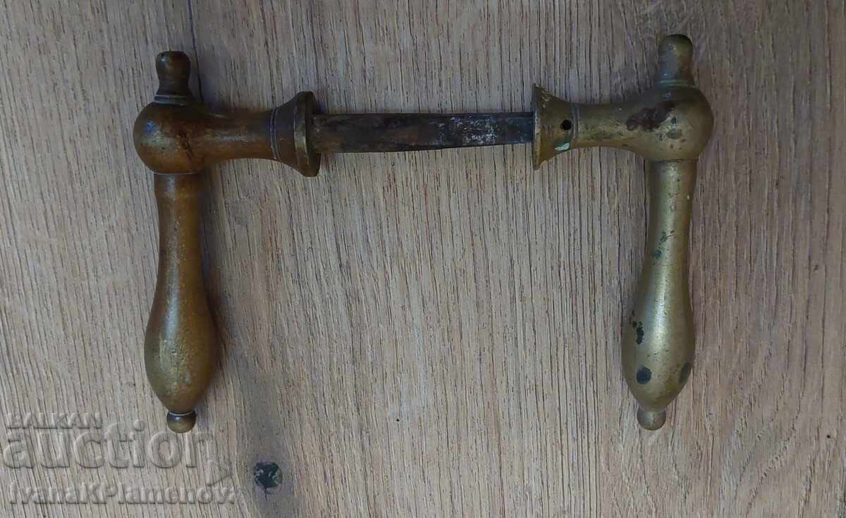 Vintage bronze door handles for collectors