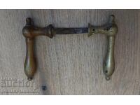 Vintage bronze door handles for collectors