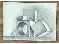 “Still life pencil drawing”