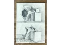 “Still life pencil drawing”