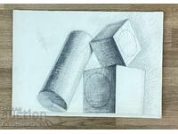 “Still life pencil drawing”