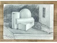 “Still life pencil drawing”