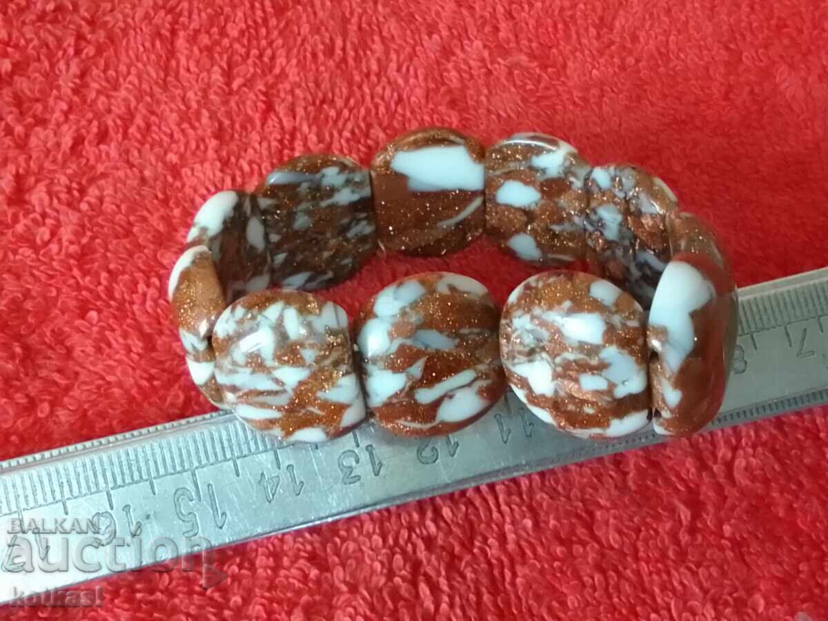 Semi-precious stone bracelet - 5 Semi-precious stone bracelet - 5