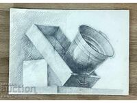 “Still life pencil drawing”