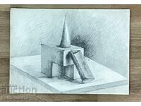 “Still life pencil drawing”