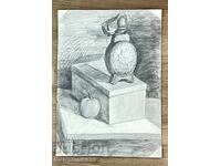 “Still life pencil drawing”