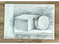 “Still life pencil drawing”