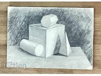 “Still life pencil drawing”