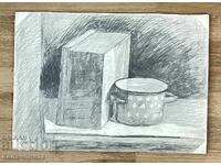 “Still life pencil drawing”