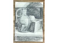 “Still life pencil drawing”