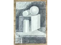 “Still life pencil drawing”