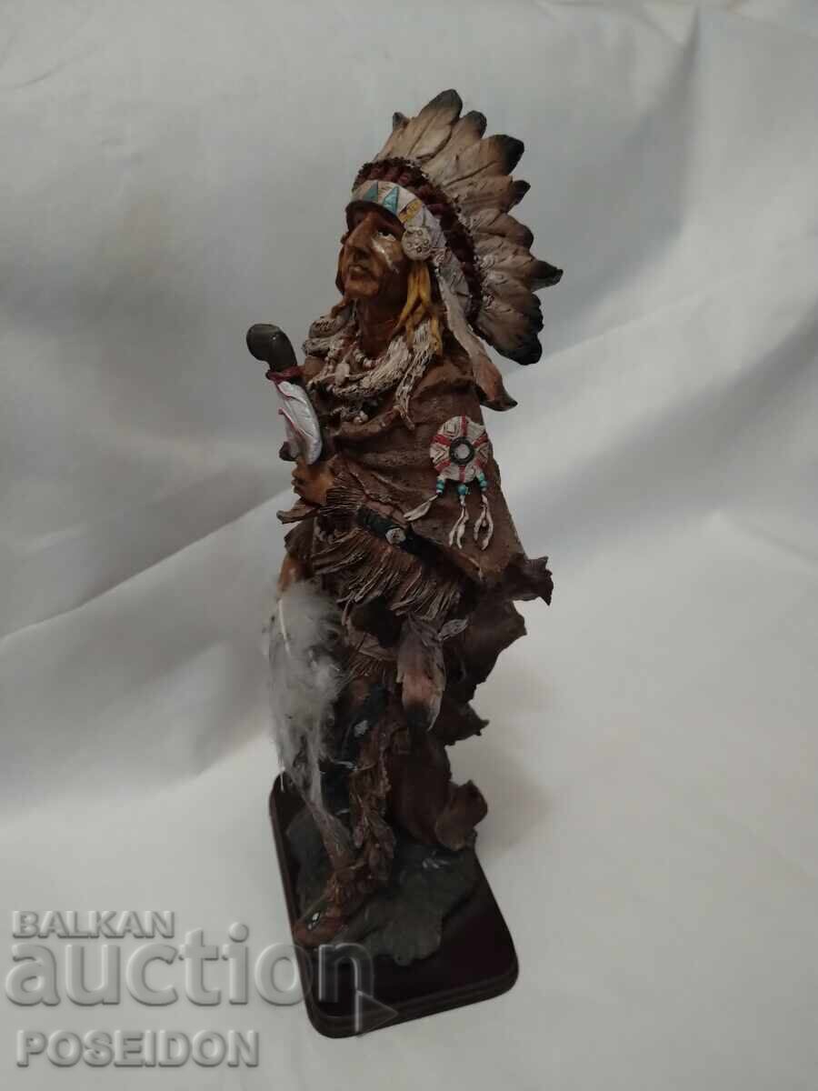 INDIAN FIGURE PLASTIC STATUETTE with price 80.00 BGN | € 40.90 INDIAN FIGURE PLASTIC STATUETTE with price 80.00 BGN | € 40.90