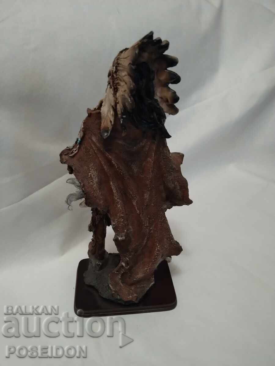 Auction INDIAN FIGURE PLASTIC STATUETTE Auction INDIAN FIGURE PLASTIC STATUETTE