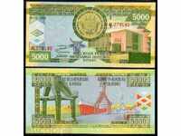 ZORBA AUCTIONS BURUNDI 5000 FRANCA 2008 UNC