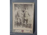 Tsarist military photo cardboard Soldiers photo Vladikov Sofia