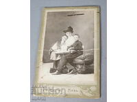 1900 Ukraine Photo hard cardboard mother photo Kashinsky