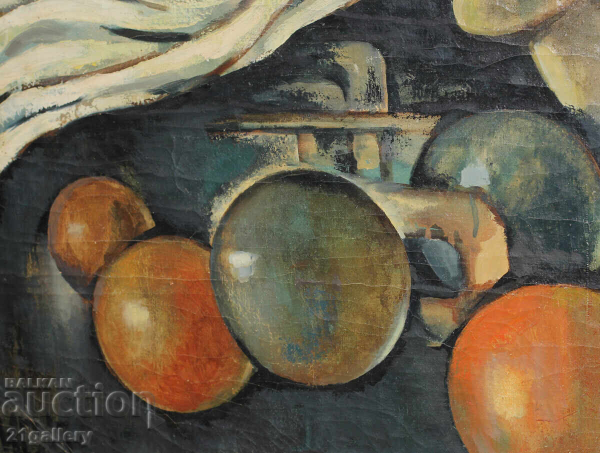 Mila Santova (1954 - ) Compoziție figurativă, ulei pe pânză - 5