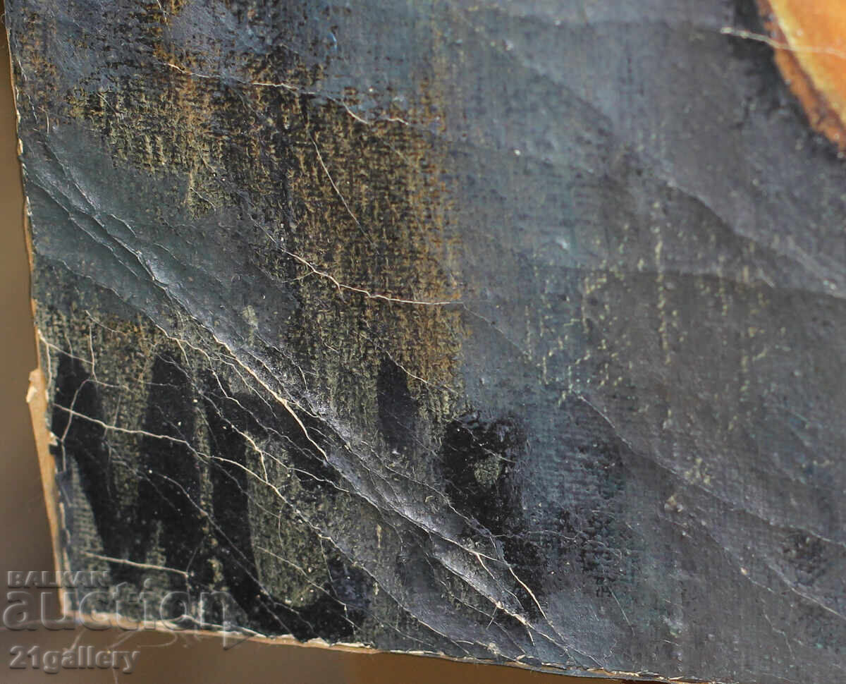 Mila Santova (1954 - ) Compoziție figurativă, ulei pe pânză - 7