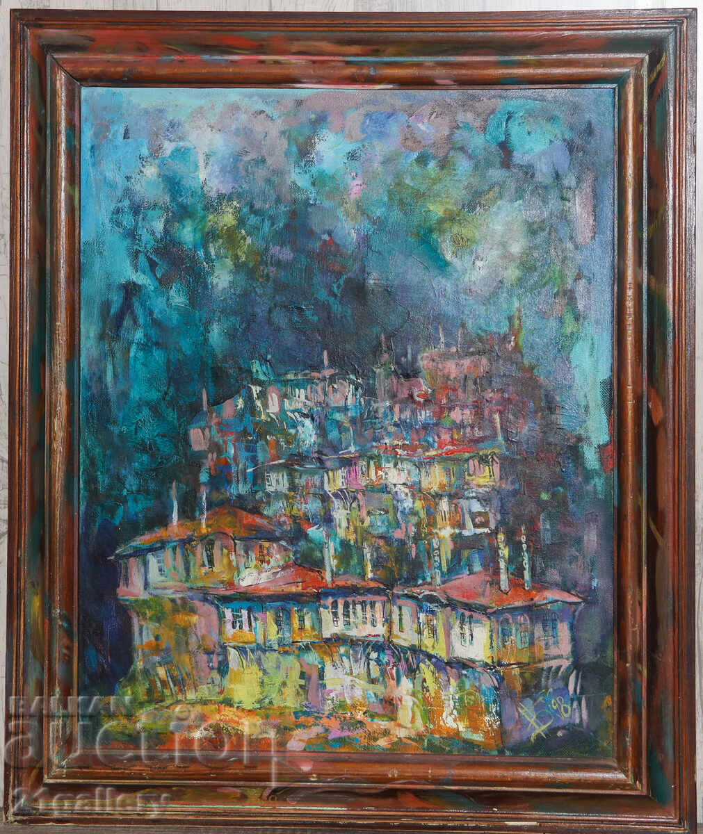 Георги Бояджиев ( 1969-) Маслена картина, пейзаж, подписана с цена € 357.90 | 699.99 лв. Георги Бояджиев ( 1969-) Маслена картина, пейзаж, подписана с цена € 357.90 | 699.99 лв.