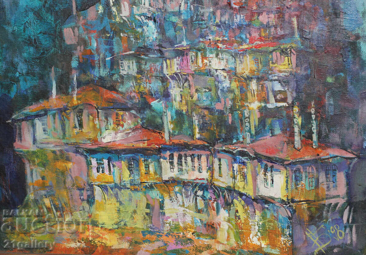 Georgi Boyadzhiev (1969-) Oil painting, landscape, signed - 5 Georgi Boyadzhiev (1969-) Oil painting, landscape, signed - 5