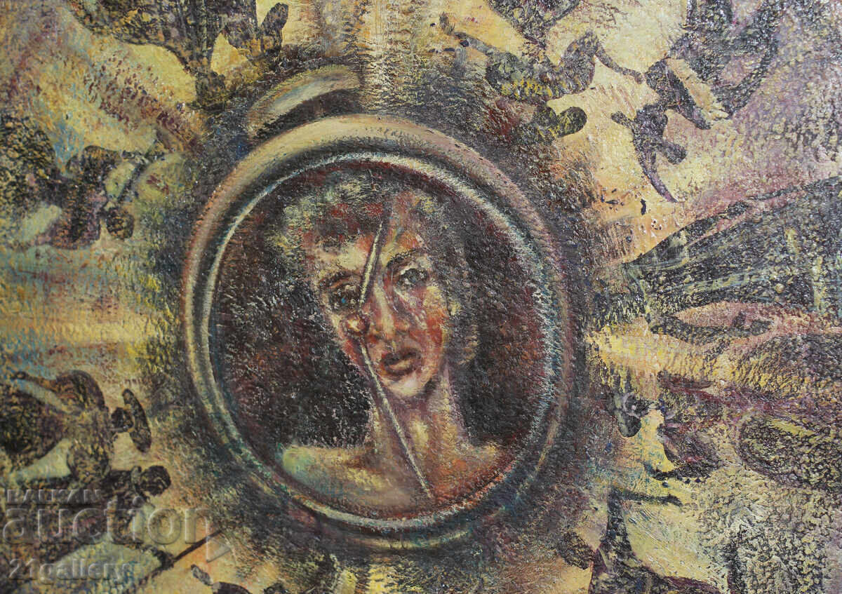 Nikolay Marinov (1966-) abstract composition, signed - 5 Nikolay Marinov (1966-) abstract composition, signed - 5