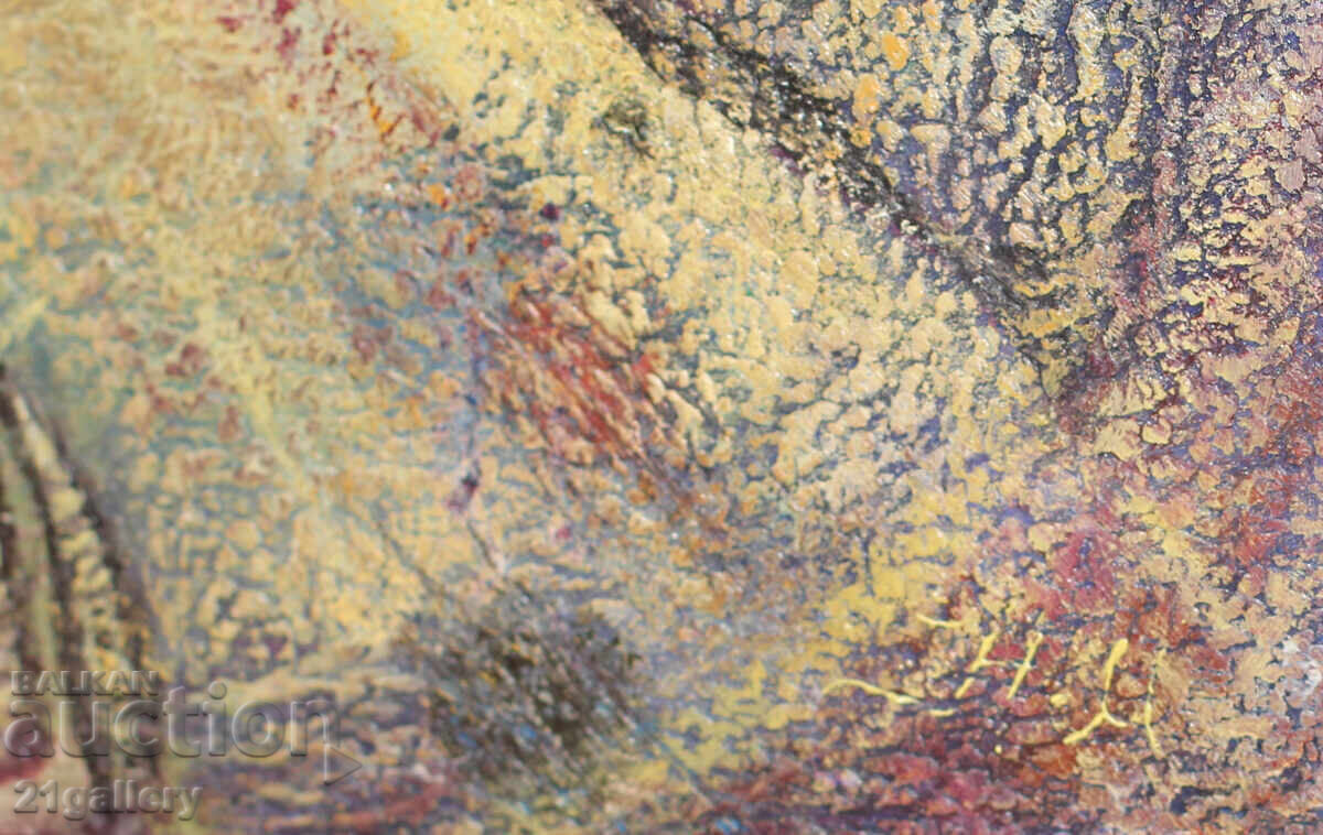 Nikolay Marinov (1966-) abstract composition, signed - 6 Nikolay Marinov (1966-) abstract composition, signed - 6