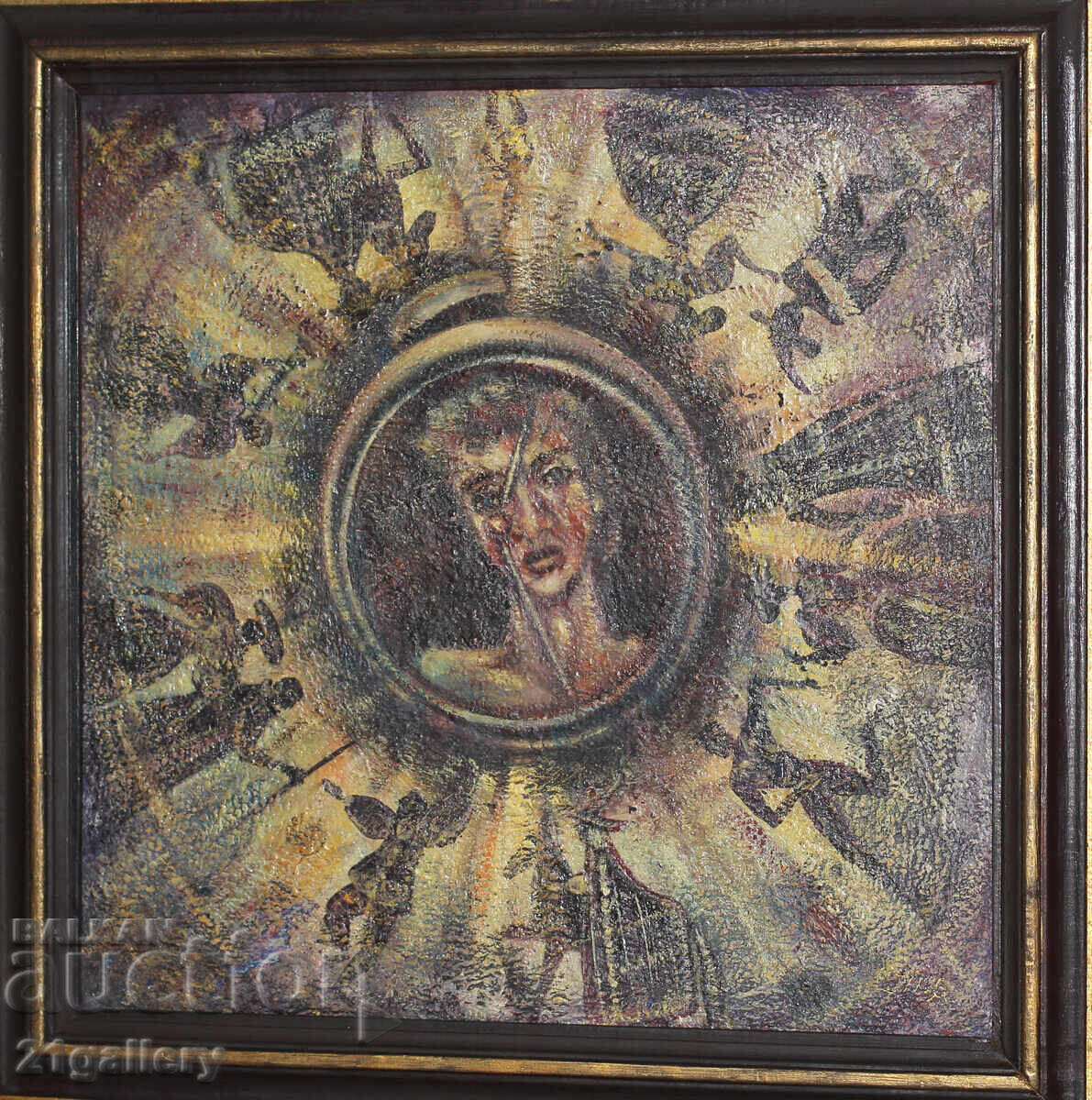 Nikolai Marinov (1966-) compoziție figurativă Nikolai Marinov (1966-) compoziție figurativă